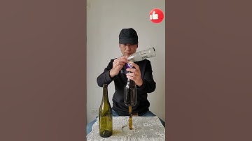 Wine bottles balancing super amazing live #shorts #balance