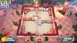 Overcooked 2 - Campfire Cook Off Kevin 2 - 2 players - Score: 2816