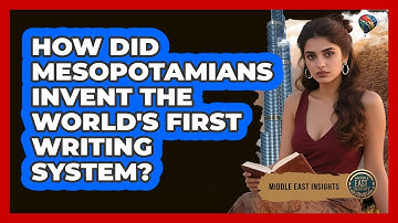 How Did Mesopotamians Invent The World