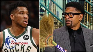 Jalen Rose is extremely impressed by the Bucks sweeping the Heat | NBA Countdown