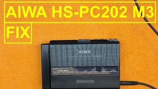AIWA HS PC202 MIII M3 another DOLBY C walkman - cassette player repair fix #diy #repair E0134