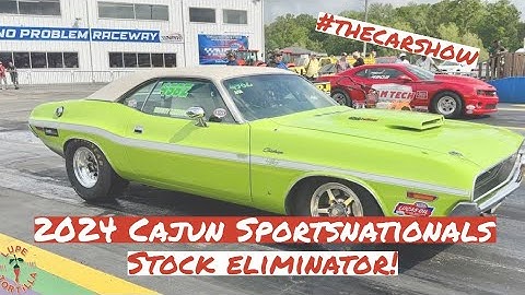 2024 Cajun SPORTSNationals No Problem Raceway Belle Rose NHRA Stock Eliminator Drag Racing Laris