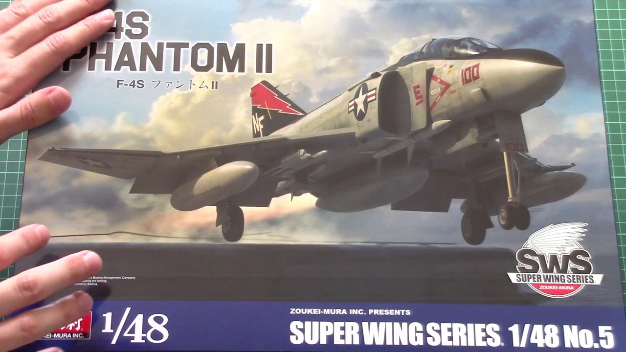 Zoukei-Mura 1/48 F-4S Phantom II (SWS-48-05) Review - YouTube