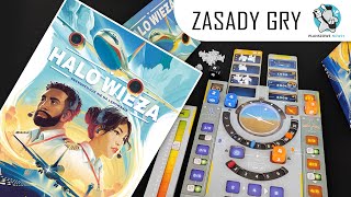 Jak grać w HALO WIEŻA || Zasady gry || Instrukcja video | Sky Team || Lucky Duck Games