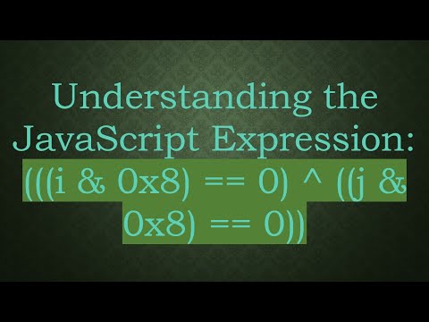 Understanding the JavaScript