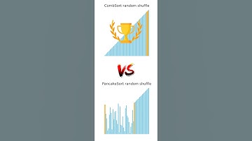 CombSort vs PancakeSort: 1/8 Final in the Sorting Olympics
