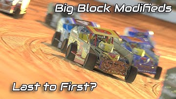 Big Block Modifieds @ Charlotte - Unintentional Last to First Challenge? (No Commentary)