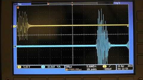 Ph4454: Sonar Transducer Theory and Design - Experiment 4 - Reciprocity Part 4