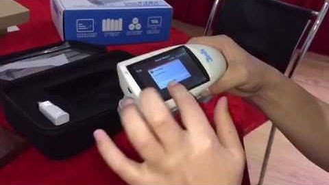 HG60 gloss meter operation video