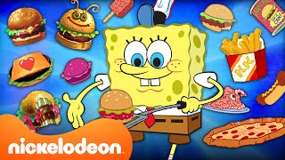 SpongeBob Best FOOD Moments! 🍔🍕 | SpongeBob SquarePants | Nickelodeon UK
