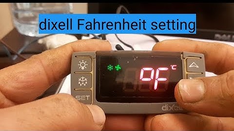 dixell-programmering | Celsius naar Fahrenheit-instelling #zkmultitech