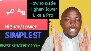 HOW TO TRADE  DERIV HIGHER AND LOWER MARKET NEW STRATEGY 100 % Profitable 