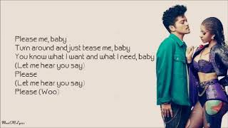 Cardi B & Bruno Mars - Please Me [Lyrics]