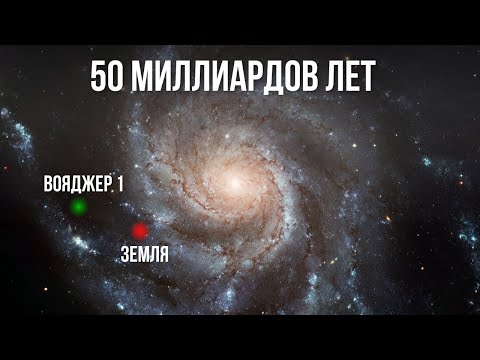 Видео: Насколько далеко может путешествовать "Вояджер 1"?
