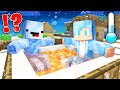 JJ and Mikey Survived 100 Days as ICE in Minecraft - Maizen