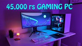 45000 Pc build full setup with monitor 45000 gaming pc build full setup 45k rs gaming pc full setup