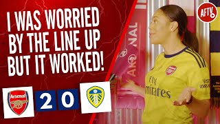 Arsenal 2-0 Leeds United | I Was Worried By The Line Up But It Worked! (Charlene)