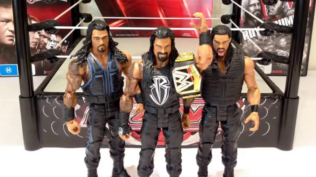 Official Mattel Wwe Exclusive Basic Wrestlemania 32 Roman Reigns Action Figure Toys Games Action Figures Toys Games Action Figures