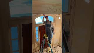 victorian entryway makeover #transformyourhome #victorian #homedecor #restoration #shorts