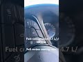 Best fuel consumption in its class