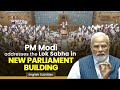PM Narendra Modi addresses the Lok Sabha in new Parliament Building | English Subtitles