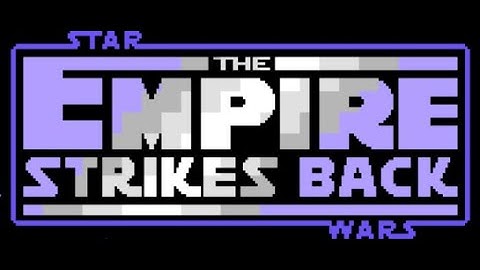 Empire Strikes Back Commodore64 version on #MiSTerFPGA