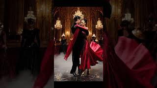 “Dark Elegance — Halloween Cinematic Dance Look”#halloween #halloween2025