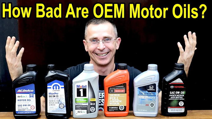 How Bad Is OEM Motor Oil? Honda vs Toyota vs ACDelco?