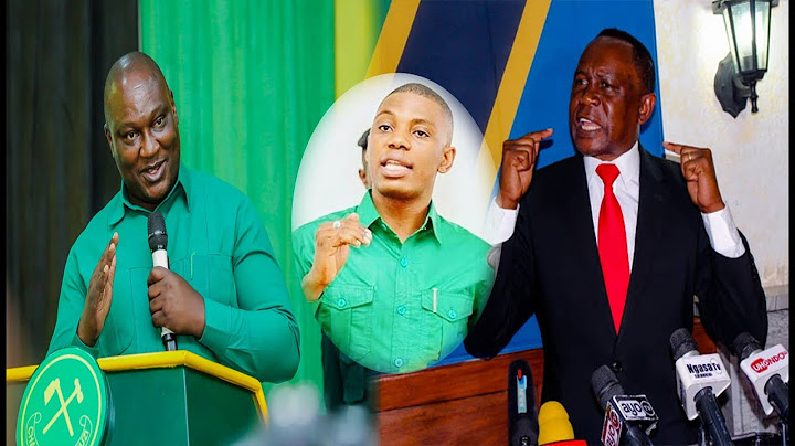 PETER MSIGWA AMRARUA VIBAYA KATIBU MKUU CCM/ADAI HANA UWEZO WA KUJIBU HOJA ZA CHADEMA/AMUITA UTOPOLO