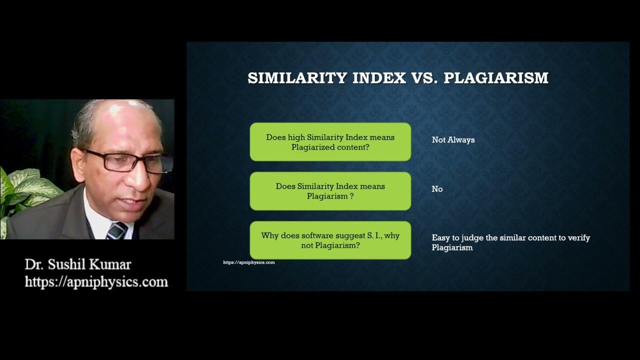 What does high similarity index means? apniPhysics YouTube