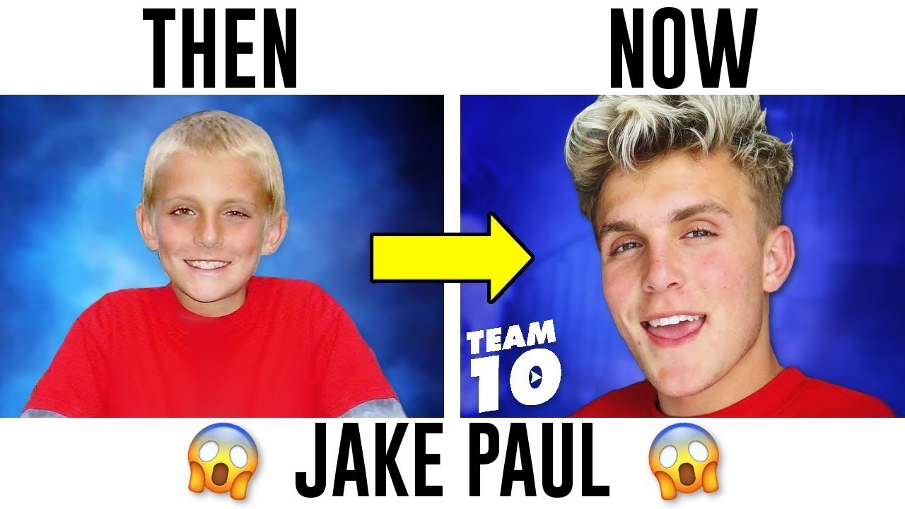 Youtubers Then And Now 2020 Jake Paul Pewdiepie Dantdm Logan Paul Youtube