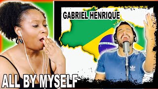 Gabriel Henrique- All By Myself (Cover Celine Dion)-REACTION!!! | Drew Nation