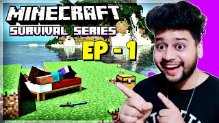 A New Journey Begins || Minecraft Survival Series Episode #1 in Hindi