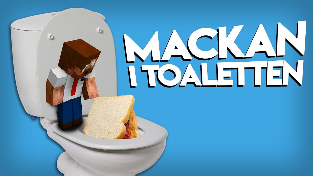 MACKAN I TOALETTEN! | Minecraft Custom Map