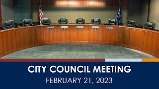 Cupertino City Council Meeting - February 21, 2023  (Part 1)