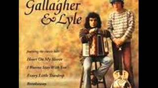 Video thumbnail of "Gallagher & Lyle - I Wanna Stay With You"