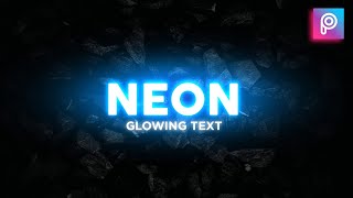 Neon Text Effect PicsArt Tutorial | How To Make Glowing Text 2022 screenshot 5