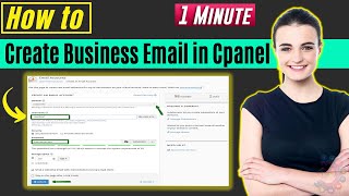 how to create business email in cpanel 2024