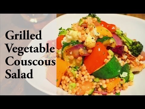 Grilled Vegetable Couscous Salad | グリル野菜のクスクスサラダ
