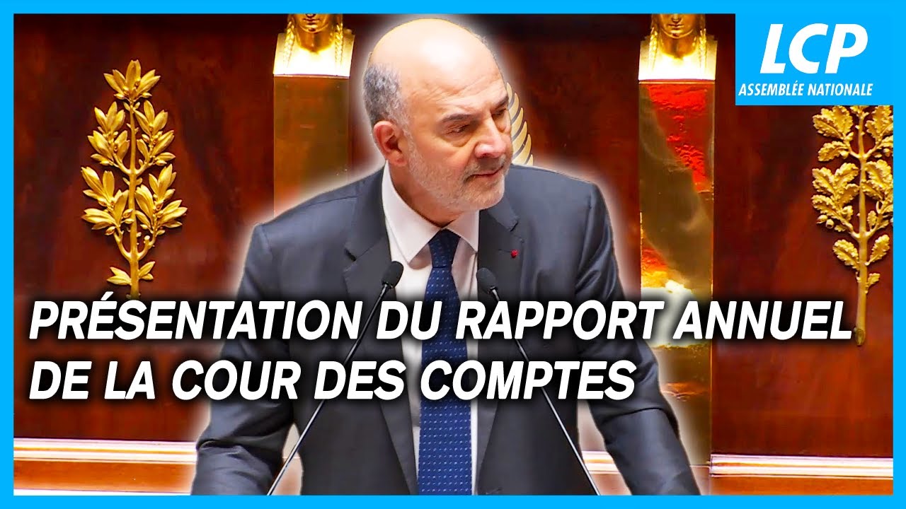 Pierre Moscovici : présentation du rapport annuel de la Cour des comptes - 13/03/2024