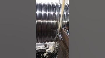 polish roll turning #machine #turning#lathe #shots #video #finishing