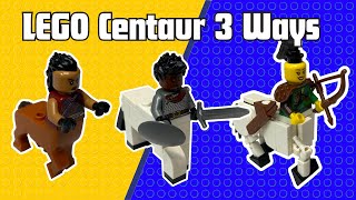 3 Ways to Build a LEGO Centaur | Brick Bestiary