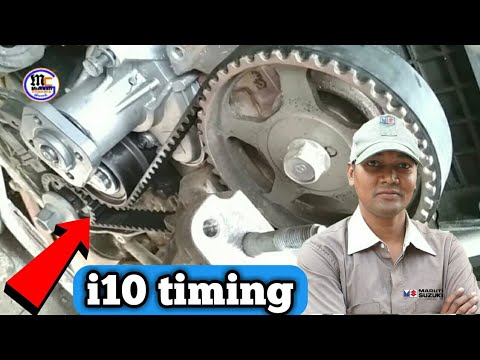 Hyundai i10 timing belt timing - YouTube