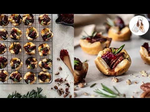 Cranberry Brie Pastry Bites Recipe %title % hqdefault