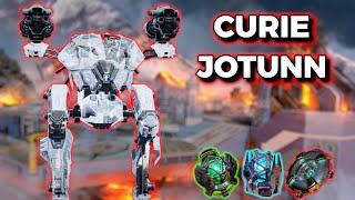 WR - Curie Jotunn Hitting Enemies With Turrets And Rockets + Inferno Giveaway Winners | War Robots