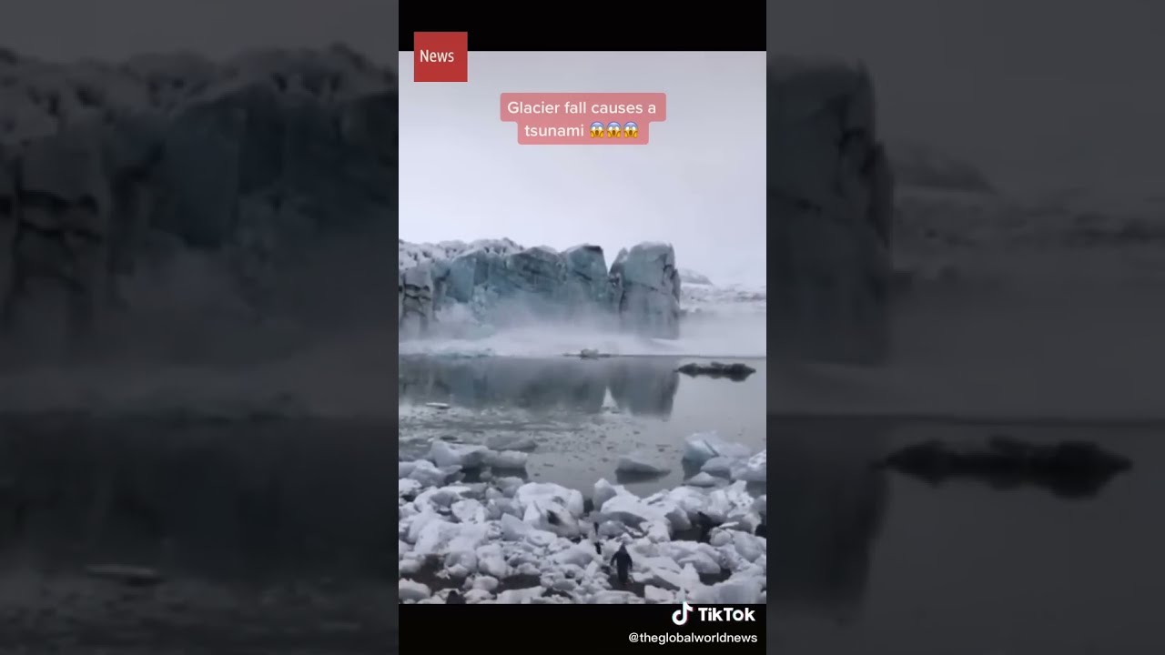Glacier Fall Causes A Tsunami Shorts