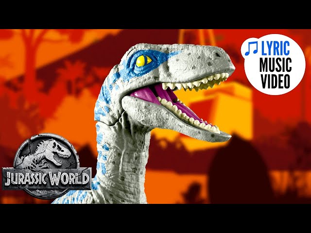 Jurassic World Raptor Rap - Official Lyric Video | Mattel Action! class=