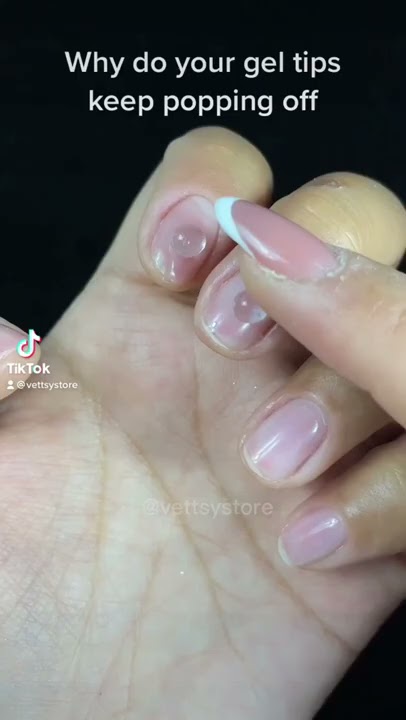 How to use solid nail tips glue?