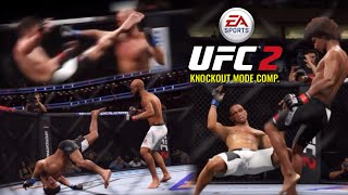 UFC 2 RAGDOLL KO’s