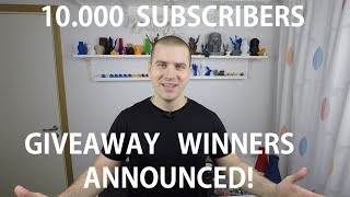 Giveaway Winners announced!